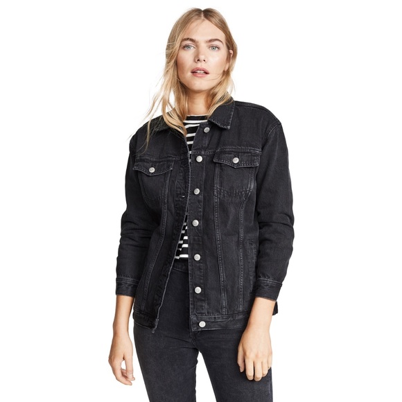 Madewell Jackets & Blazers - MADEWELL | Lunar Wash Oversized Jean Jacket